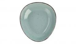 Peill+Putzler Schale dreieckig Siena | Türkis / Braun 23|cm -Geschirr Verkaufsladen 11520501 1 201909112234