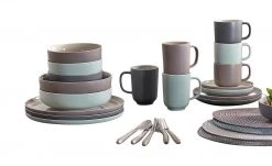 Ritzenhoff & Breker Kombiservice, 16-teilig Jasper | Taupe / Weiß -Geschirr Verkaufsladen 11524724 5 202012232232