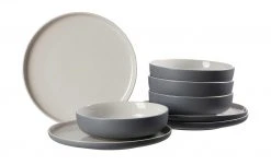 Ritzenhoff & Breker Tafelservice, 8-teilig Jasper | Grau / Weiß -Geschirr Verkaufsladen 11524729 1 202012232233
