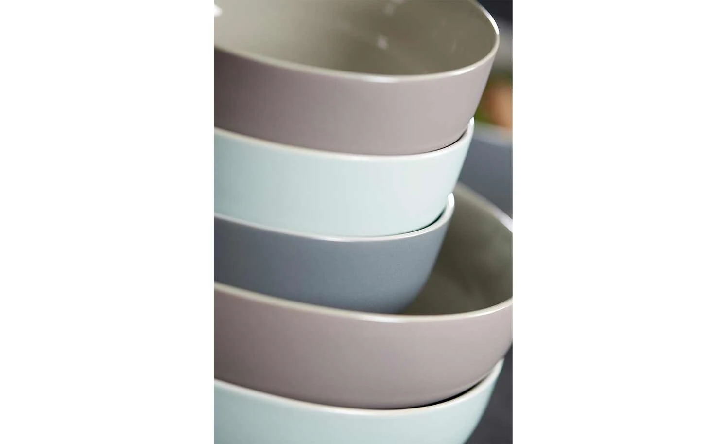 Ritzenhoff & Breker Tafelservice, 8-teilig Jasper | Mint / Weiß 4 Ritzenhoff & Breker Tafelservice, 8-teilig Jasper | Mint / Weiß – Bild 2