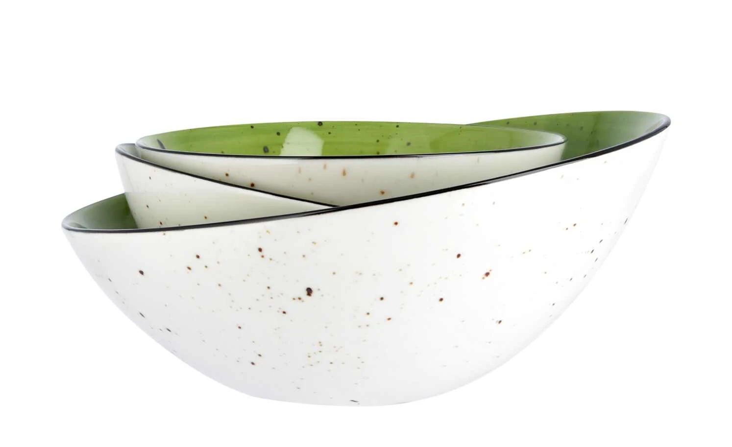 Peill+Putzler Schale M Genua | Grün / Weiß Schale M 3 Peill+Putzler Schale M Genua | Grün / Weiß Schale M