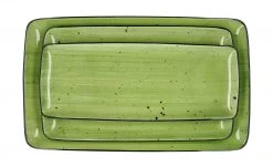 Peill+Putzler Platte L Genua | Grün / Weiß Platte L