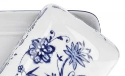 Kahla Butterdose "Rosella" Zwiebelmuster -Geschirr Verkaufsladen 521990 3 202102261259